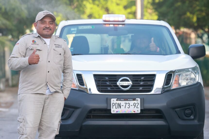 Gobierno Municipal continúa con Megacampaña de Nebulización en Isla Mujeres