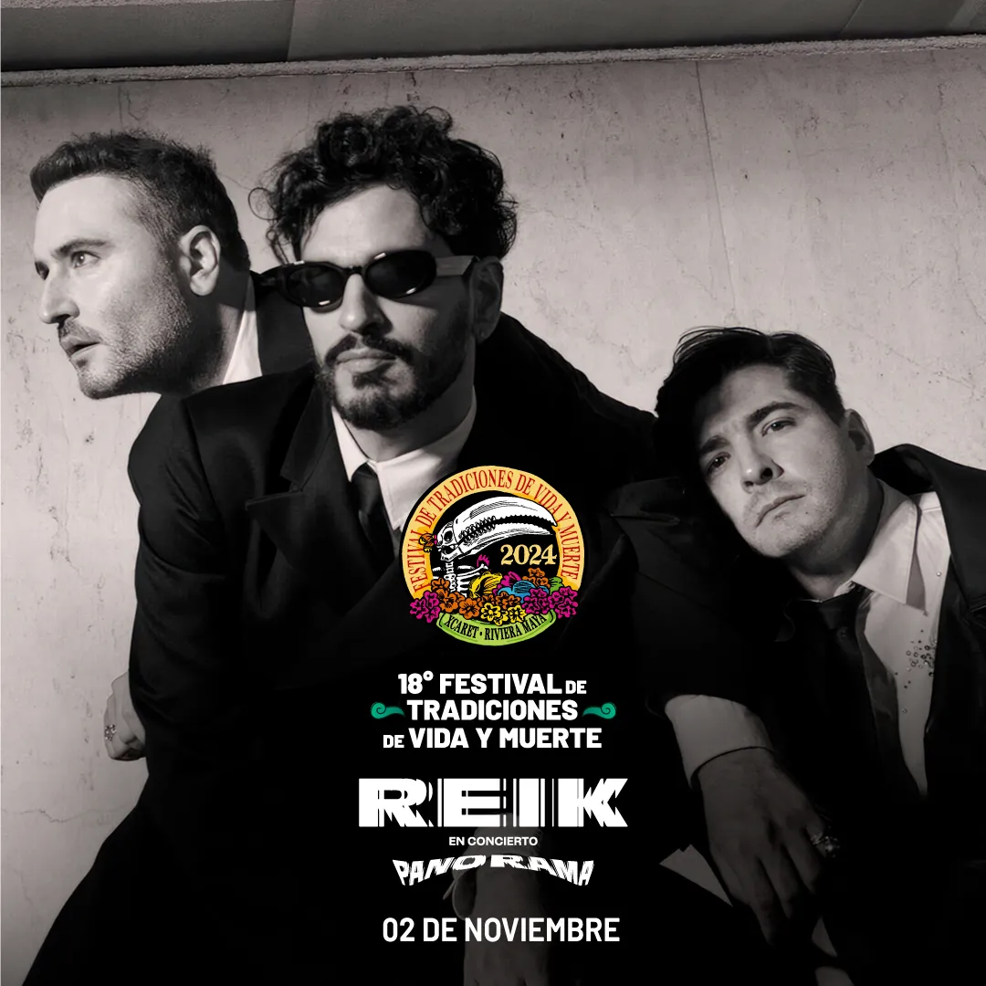 Festival de Tradiciones de Vida y Muerte de Xcaret: Reik encabeza el concierto de gala