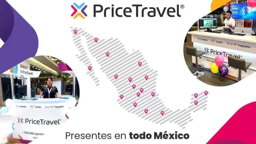 PriceTravel celebra la apertura de su punto de venta número 110 en México, consolidando su presencia en más de 30 ciudades y 20 estados de la República Mexicana. La compañía ha visto un crecimiento del 20% en sus puntos de venta durante el primer semestre del año en comparación con el mismo período del año anterior. Este incremento refleja la confianza de los clientes en PriceTravel para planificar sus viajes. Expansión impulsada por la rentabilidad de los puntos de venta Desde la apertura de su primer punto de venta en 2010, cada uno ha demostrado ser una inversión exitosa. Esto ha motivado a PriceTravel a continuar con la apertura de más puntos de venta en todo el país, acercando sus servicios a un mayor número de clientes. La rentabilidad de estos puntos ha sido un factor clave para la expansión continua.