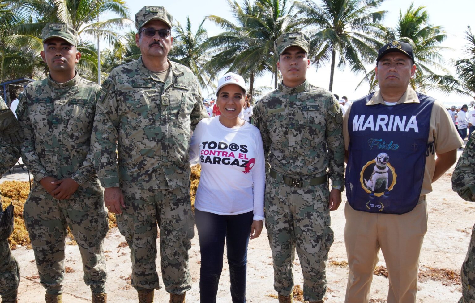 Gobierno de México reconoce esfuerzo de Gobierno de Quintana Roo en la atención del sargazo