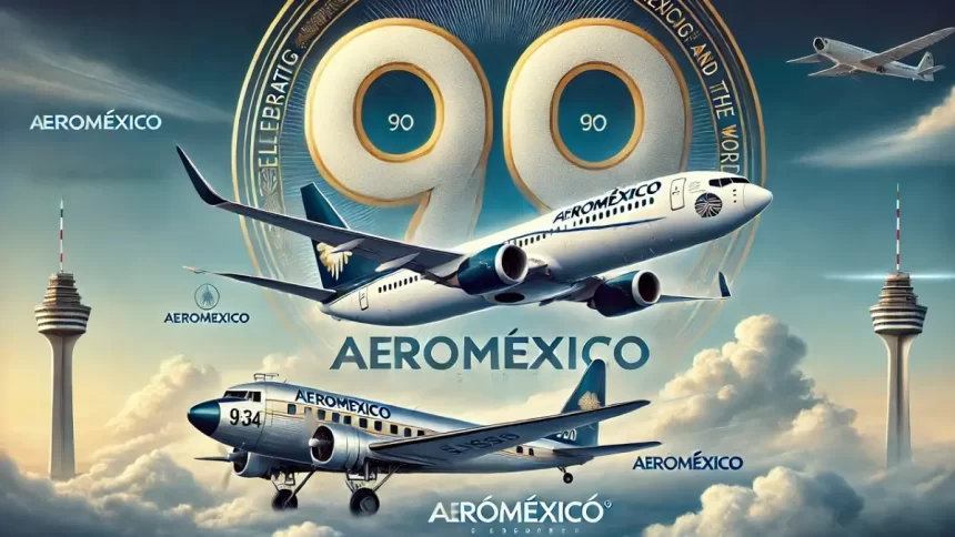 Aeroméxico 90 años de historia e innovación en la aviación mexicana