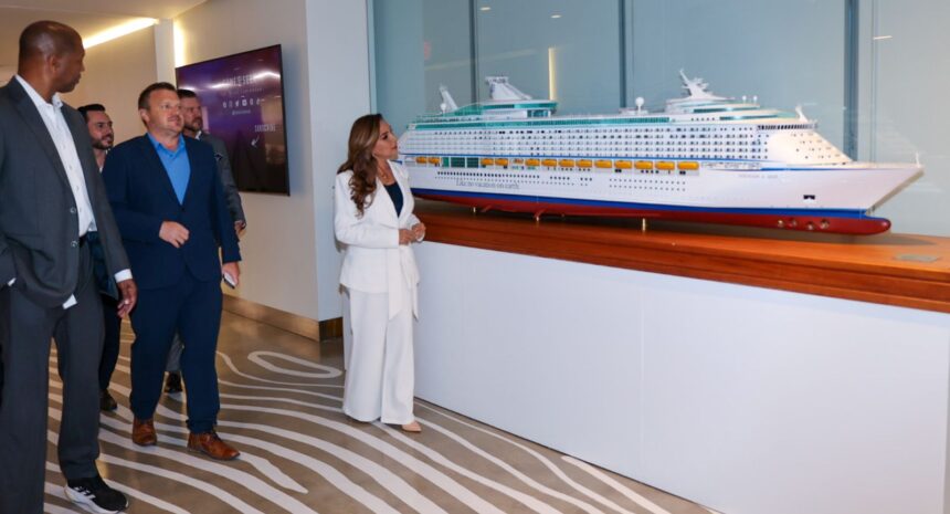 Mara Lezama fortalece alianzas con Royal Caribbean, naviera líder de cruceros en el mundo, para la atracción de inversiones en Quintana Roo