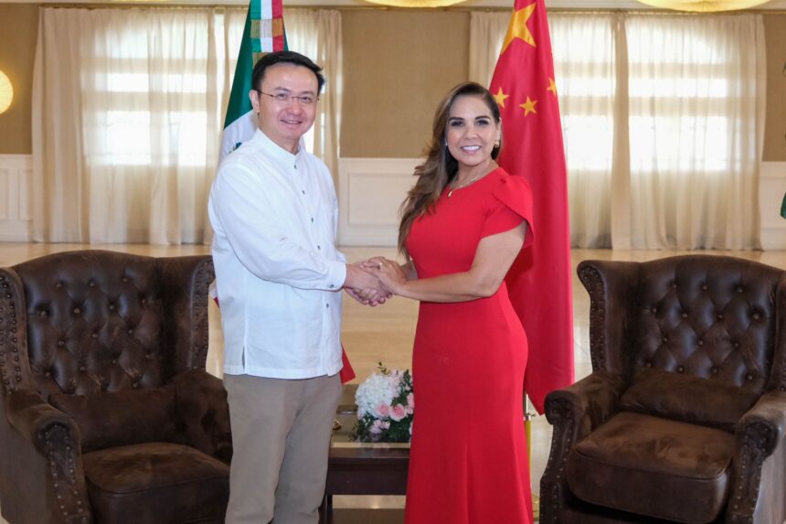 Fortalece Mara Lezama lazos diplomáticos con China para impulsar el turismo, el comercio y la prosperidad compartida en Quintana Roo